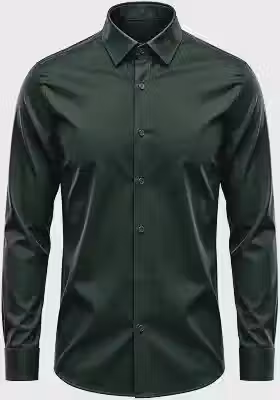 Camisa Social Masculina Slim Fit Manga Longa Tecido Antiamassante - Caimento Justo ao Corpo - Trabalho, Eventos e Festas - LOVE INSIDE