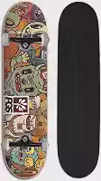 Skate Iniciante Completo Progress - PGS Monster Colors