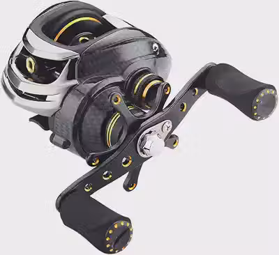 FISHDROPS Carretilhas Baitcasting, 17+1BB Sistemas de Freio Magnético/Centrífugo Carretel Baitcaster, Relação de Engrenagem de Alta Velocidade 7.0 Carretel de Pesca Baitcast de Perfil Baixo Ultra Suave