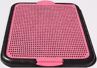 MY PET BRASIL Sanitário para Cachorros, Sanitário Higiênico para Cães, Xixi Dog, sanitário canino Rosa, 19761