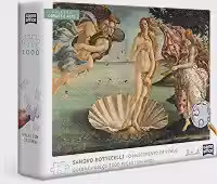 Toyster - Quebra-cabeça: Sandro Botticelli - Nascimento de Vênus - 1000 peças - Game Office