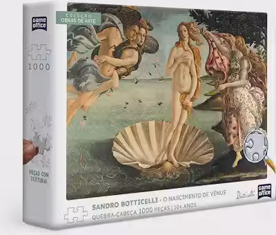 Toyster - Quebra-cabeça: Sandro Botticelli - Nascimento de Vênus - 1000 peças - Game Office