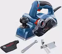 Plaina GHO 700 com 700W 220V com 2 lâminas e saco coletor Bosch