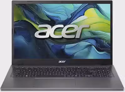Notebook Acer Aspire Go 15 AG15-51P-34KT, Intel Core i3-1215U, 15.3' WUXGA IPS, 8GB RAM DDR5, 256GB SSD NVMe Cinza Aço