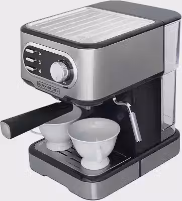 Cafeteira Espresso Black&Decker Multifunções Cáps e Tradicional 110V
