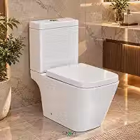 Vaso Sanitário Confort Plus com Caixa Acoplada Branco