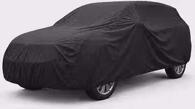 Topa Tudo Capa Automotiva Impermeável Preta para Hatch e Sedan Tamanho M