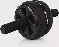 Roda Abdominal Dupla Fitness com Pegada Antiderrapante