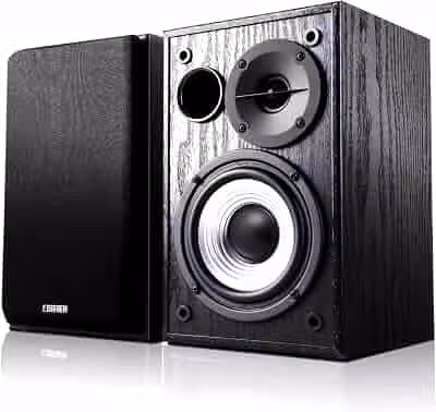 Monitor de áudio R980T 24W RMS, preto - Edifier