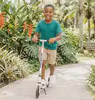 Patinete Infantil Juvenil Dobrável com Freio Traseiro e Altura Ajustável | Para Crianças a Partir de 6 Anos | Suporta até 100kg | Leve e Seguro