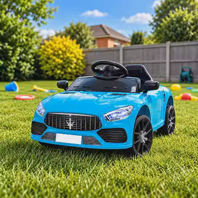 Carrinho Eletrico Infantil Striker 12V 30kg Controle Remoto Azul
