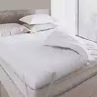 Pillow Top Toque de Pluma Casal Double Face, Acolchoado Premium, Ultra Macio - W Menegatti