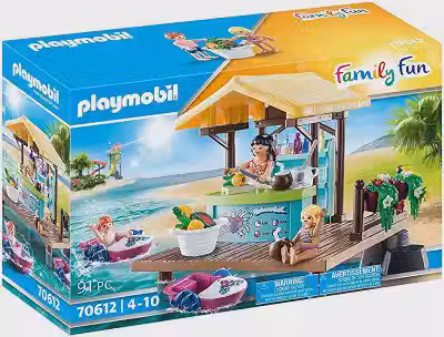 SUNNY, Playmobil, Quiosque com Pedalinhos, Family Fun