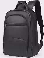 Mochila Masculina Couro Legítimo Notebook até 15.6 Polegadas Executiva Slim Premium Luxo MONOLO