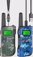 Inspireyes Walkie Talkies recarregáveis para crianças, presente menino e