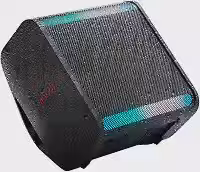 Caixa de Som LG XBOOM Stage 301, 240W, Bluetooth, IPX4, bateria 12h, Bass Boost, luzes LED, entrada óptica e USB