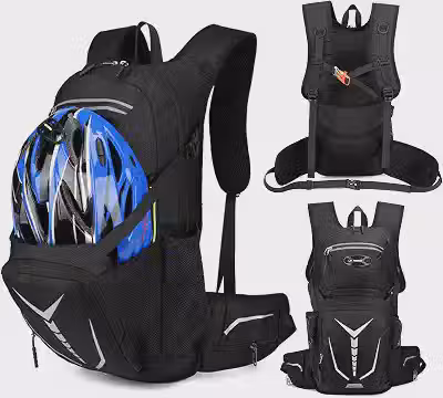 Mochila de Hidratação 2L para Corrida e Ciclismo com Reservatório BPA Free