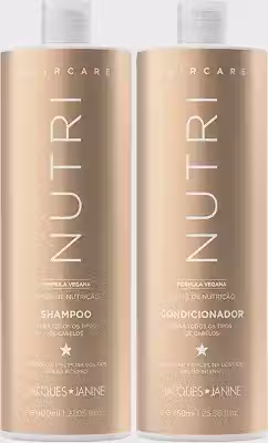 Jacque Janine Kit Shampoo 800Ml E Condicionador 750Ml Nutri
