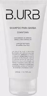 B.URB Shampoo Esfoliante para Barba Downtown Apricot 140ml