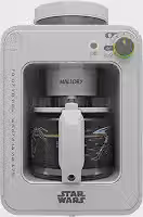 Cafeteira Elétrica com Moedor de Grãos Mallory Star Wars Jedi Brew - 600W, 4 Xícaras 600mL, Moedor Integrado, Seletor de 1 a 4 Xícaras, Jarra de Vidro Termossensível - 220V (Edição Limitada Numerada)