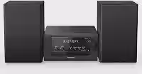Panasonic Compact Stereo System with CD Player, Bluetooth, FM Radio and USB with Bass and Treble Control, 80W Stereo System for Home with Remote Control - SC-PM700PP-K (Black)