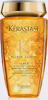Kérastase Elixir Ultime Le Bain Shampoo 250ml para Cabelos Opacos, com Óleos de Marula e Camélia, Nutrição Profunda, Ação Antifrizz e Reparação da Fibra Capilar