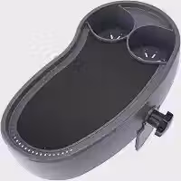 Yinhing Banheira de Hidromassagem Servindo Bandeja Deslizamento Banheira Com Suporte de Copo Plástico Bebidas e Lanche Titular para e Piscina Prazer