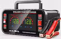 Carregador de Bateria Inteligente 12V/24V para Carro e Moto