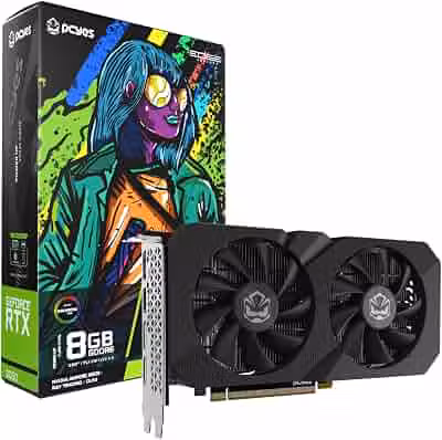 PCYES GPU NVIDIA GEFORCE RTX 3050 8GB GDDR6 128BIT PROJETO EDGE - PVRTX30508BLPE