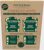 Phytoervas Kit Controle da Oleosidade Shampoo 250 ml + Condicionador 250 ml