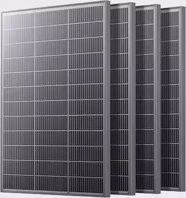 Painel Solar Tipo N 16Bb De 400 Watts, 4 Painéis Solares De 100 W, Módulos Fotovoltaicos Monocristalinos De Alta Eficiência (25%), Compacto E Que Economiza Espaço Para Sistemas De 12 V/24