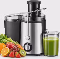 Centrifuga de Alimentos 800W, CentríFuga Alimentos EléTrica Juicer