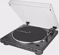 Toca-Discos Vinil Audio-Technica Automático AT-LP60X-BK, Preto, Bivolt 120/240V