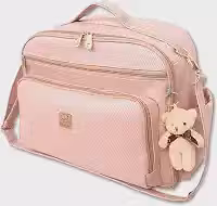 Bolsa Mala Maternidade Grande Bebe Enxoval Menino Menina - Linha Austin