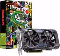 PCYES PLACA DE VIDEO NVIDIA GEFORCE GTX 1660 SUPER GDDR6 6GB 192BITS DUAL-FAN GRAFFITI SERIES - PA1660S6GR6DF - Cor: Preto