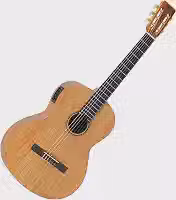 Violão Clássico Elétrico Strinberg Fs3c Nylon Mahogany Satin