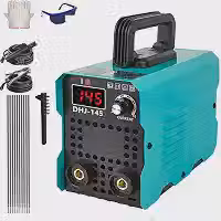 Máquina de Solda Inversora Portátil MMA e TIG Lift 120A 220V 3000W IGBT com Display Digital, Ajuste 20-120A, Eletrodo até 2,5mm e Kit Completo
