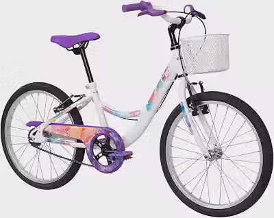 Bicicleta Infantil Caloi Ceci Aro 20, Quadro Rebaixado, Cestinha, Freio V-Brake, Protetor de Corrente, Passeio e Lazer