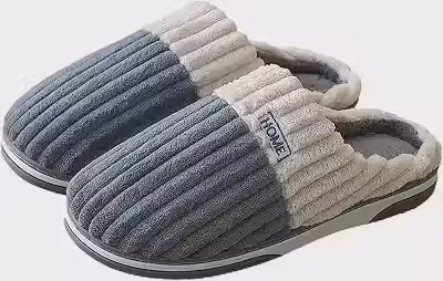 Pantufas Quentes Antiderrapantes para Mulheres e Homens, Chinelos Macios e Aconchegantes com Pelúcia Artificial.(Recomendado Escolher 1 Tamanhos Maiores).