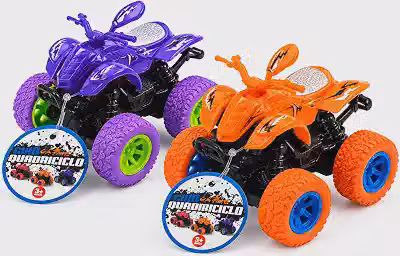 Kit com 2 Quadriciclos 4x4 Power Brinquedo Infantil com aventura radical, oferecendo muita diversão