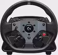 Volante Logitech G PRO WHEEL Com Direct Drive 11 Nm, Feedback TRUEFORCE, Ultrarrealista, Dupla embreagem, Compatível PS4, PS5 e PC