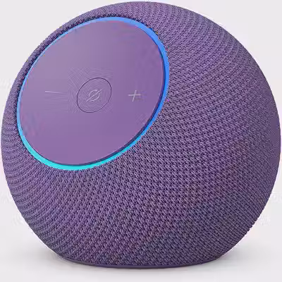 Amazon Echo Dot Max (Geração mais recente), smart speaker com Alexa, som envolvente e hub de casa inteligente integrado, ideal para sua sala de estar, Cor Roxa, com Acesso Antecipado à Alexa+