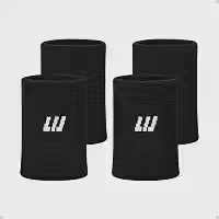 2 Pares Munhequeira Performance Pulse Tênis Crossfit Academia Unissex Seca Rápido Padel Beach Tennis