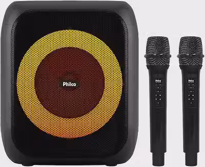 Caixa de Som Philco PCX4801 Bluetooth V5.3 Flash Light 480W