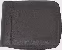 Carteira em Couro Masculina, Fasolo, Preto