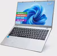 Notebook intel G6500Y RAM 16GB SSD 512GB Win11 Pro 15.6in