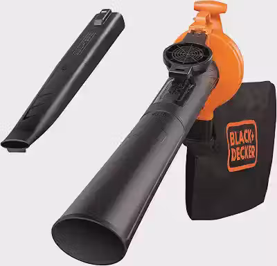 BLACK+DECKER Aspirador de Pó, Soprador e Triturador, para Remoão de Folhas Secas e Molhadas, Modelo BV25, 220V