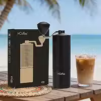 iCoffee C3S Moedor de Café Compacto Manual Inox, Ajuste Moagem, 20g