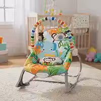 Cadeirinha Descanso Balanço Vibratória com Musical e Ruído Branco acalma Bebê Até 18KG - Smile Analu Kids Baby