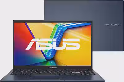 Notebook ASUS Vivobook 15, Intel Core i5, 16 GB, 512 GB SSD W11 Home, 15.6'' FHD, Quiet Blue -X1504VA-NJ1745W